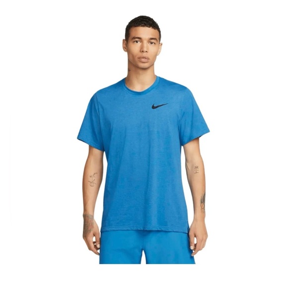NWT Nike Pro Men's Blue Training T-Shirt - Picture 4 of 6